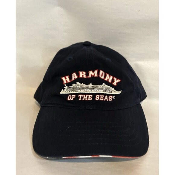Royal Caribbean Harmony Of The Seas Hat/Cap Adjustable Strap Back Ship Image - Picture 2 of 9